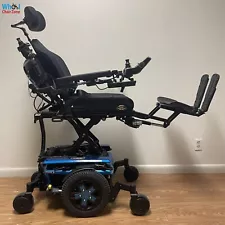 2023 QUANTUM EDGE 3 POWER WHEELCHAIR, LIFT,TILT,RECLINE ,LEGS. LIGHTS. 2 MILES.