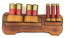 Stockyard Johnny Red Leather Ammo Belt Accessory 4 - 12 Ga & 3 - 410 Rnds 5772-P