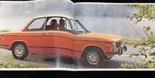 1966 - 1977 BMW model 2002 Sales Brochure Catalog