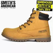 SALE - Smith's American 1906 Rebar Mens Casual Fashion Urban Outdoor Boots