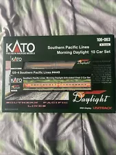 KATO N Scale Complete Southern Pacific Morning Daylight Passenger Train