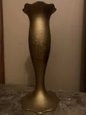 Church Flower Vase, Trumpet Style 'IHS', 9+” Chalice