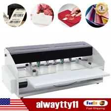 3in1 Electric Creasing Machine Paper Creaser Scorer Perforator Cutter for Card