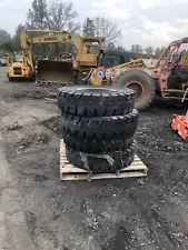 Solid Tire 1200/20 With Rim Forklift. Telehandler