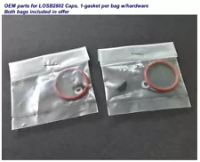 (2) O-Rings for Team Losi LOSB2802 Shock Caps w/screws LST / 2 AFT old stock NEW