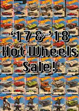 Hot Wheels 2017 & 2018 'Choose Your Car(s)' Sale!