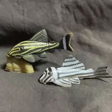 Pet animal figure pleco set of 2 #8984d5