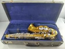 VINTAGE PARISIAN ALTO SAXOPHONE mid 79s - LACQUERED w/CASE