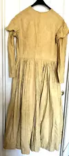 VTG Medieval/Renaissance Faire/Cosplay/Dickens - Costume Dress - Gold Damask