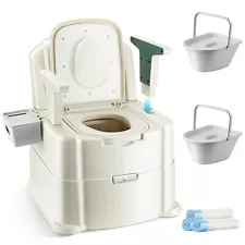 Hybodies Bedside Commode, Portable Toilet for Adults, Commode Chair for Toile...