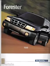 1999 99 Subaru Forester original sales brochure MINT