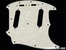 * NEW Aged Pearloid 3 Ply for Fender '69 Mustang PICKGUARD Guitar Parts