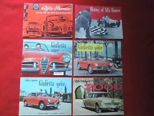 ALFA ROMEO GIULIETTA SPIDER SPRINT Original SALES BROCHURES Alfa Romeo S.p.A.