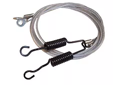 1965-1970 Buick Electra, 225 convertible top side tension hold down cables, pair (For: 1965 Buick Electra)