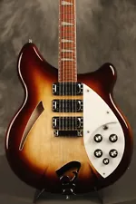 2005 Rickenbacker 370/12 string VP "Vintage" Pickups coy MONTEZUMA BROWN