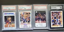 MAGIC JOHNSON GRADED CARD LOT FOR SALE Upper Deck Fleer Converse Fournier