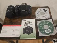 Canon EOS Rebel T4i camera, with EF-S 18-55 IS II lens