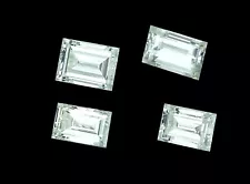 mixed lot of baguette cut diamonds I-J VVS 0.27ct natural loose diamonds