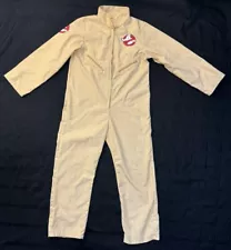 Ghostbusters Costume Jumpsuit Only Khaki Kids Medium 8-10 Halloween Rubies