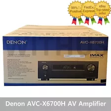 Denon AVC-X6700H 11.2 Ch 8K AV Amplifier w/ 3D Audio HEOS Built-in 220V / 60Hz