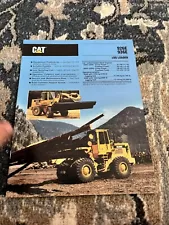 Caterpillar CAT 926E 936E Log Wheel Loader Brochure FCCA