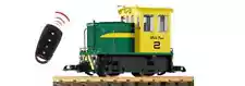 Piko G Scale 38514 White Pass & Yukon Route (WP&YR) 25-Ton Diesel Locomotive, Ba