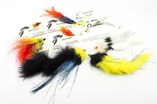 COLLECTION OF VERY GOOD QUALITY PIKE FLIES (KES POOTJES ETC)