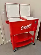 Snap-on Limited Vintage Style Cooler Rolling Ice Chest Double Door SSX22P167