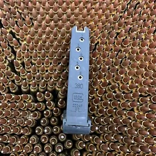 Mag Glock 42 Factory OEM Magazine Used 6 rd .380 ACP Clip Black Pierce Base