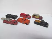 VINTAGE TOOTSIE TOYS - Lot of 6 - AGED +- 3" Long Vehicles