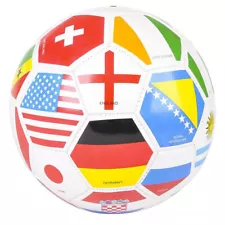 World International Regulation Size Soccer Ball Regular Size Flags Countries