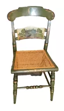 Hitchcock The Adams Old House Limited Edition Hand Painted Side Chair