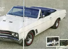 1966 BUICK SKYLARK GRAN SPORT GS 400 CONVERTIBLE 6 PG COLOR Article