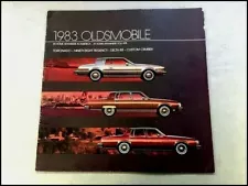 1983 Oldsmobile Toronado Delta 88 98 Custom Cruiser 32-page Car Brochure Catalog