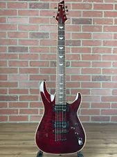 Schecter Omen Extreme-7 String Electric Guitar - Black Cherry