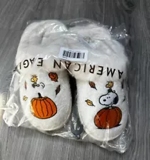 American Eagle Peanuts Snoopy Pumpkin Slippers | US Size 5