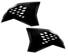 Acerbis Radiator Shrouds Black #2081990001 KTM (For: 2008 KTM 450 SXF)