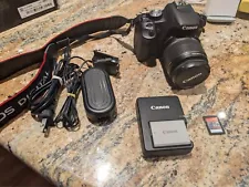 Canon EOS Rebel T1i Camera w/ EF-S 18-55m lens. Works Great. Lightly Used.