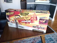 NEW IN BOX!! NEVER USED NERF NStrike Vulcan Belt Fed EBF-25 Dart Blaster (25264)