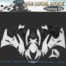 Unpainted Fairing Kit For Kawasaki Ninja ZX6R ZX-6R 2009-2012 2011 ABS Injection (For: 2012 Kawasaki)