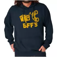 Cute Best Friends Funny Food BFF Bestie Gift Hoodie Hooded Sweatshirt Men Women