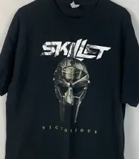 Skillet T Shirt Victorious Tour Rock Metal Band Tee Tour Concert Men’s XL