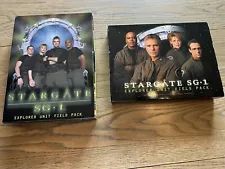 STARGATE SG1 EXPLORER UNIT FIELD PACK LOT (YEARS 1 & 2), Bonus Trading Cards