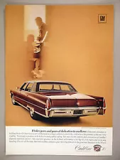 Cadillac Fleetwood Brougham PRINT AD - 1969 ~ 1970 model