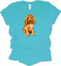 Cocker Spaniel Puppy Dog TShirt Dog Lover Shirt