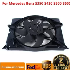 Radiator Cooling Fan Blower Assy For Mercedes Benz S350 S430 S500 S600 SALE (For: 2006 Mercedes-Benz S500)