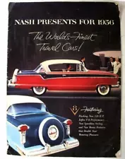 NASH Ambassador Statesman Car Sales Brochure LF USA 1956 #NSP-56-5032B