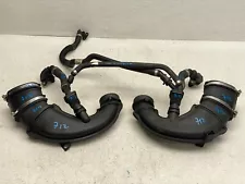 2009-2015 BMW 750Li LEFT & RIGHT INTAKE DUCT HOSE PIPE TUBE SET OEM LOT712 (For: 2015 750Li)