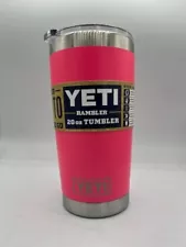 Original YETI 20oz Rambler Magnetic Lid Travel Mug VARIOUS COLORS AVAILABLE