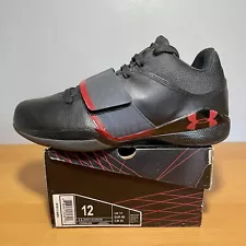 Under Armour Micro G Bloodline Men’s Sz 12 DS Black Red Brandon Jennings